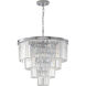 Canada 24 inch Chrome Chandelier Ceiling Light 